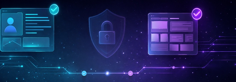 Modern web development workflow visual representing planning and delivery
