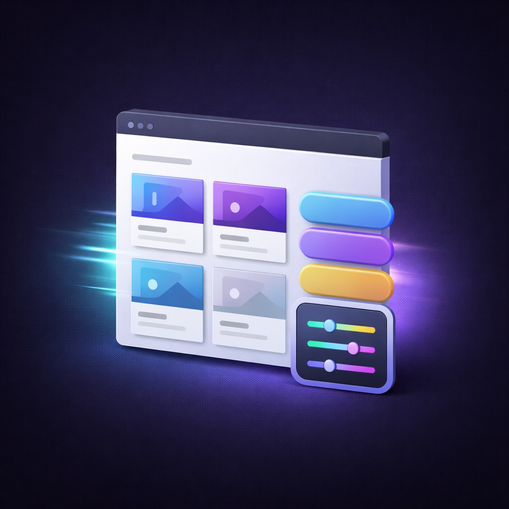 Blog setup add-on (dark)